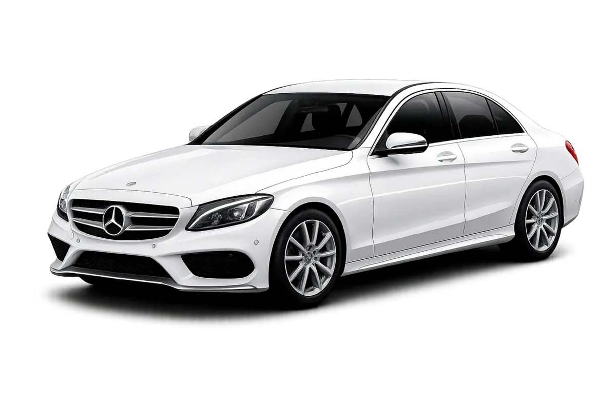 Mercedes C-Class luxury rental car in Tbilisi