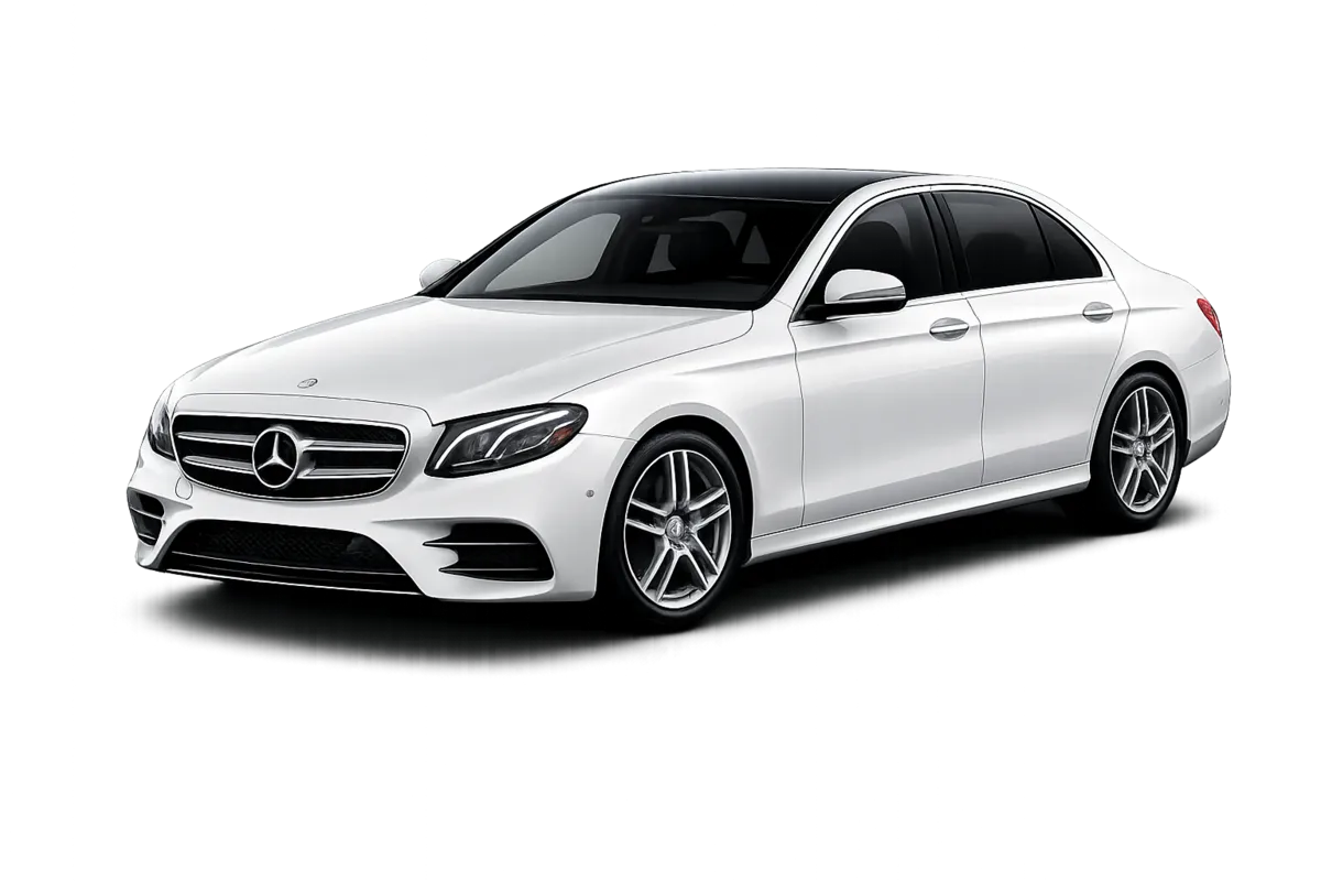 Mercedes E-Class luxury rental car in Tbilisi
