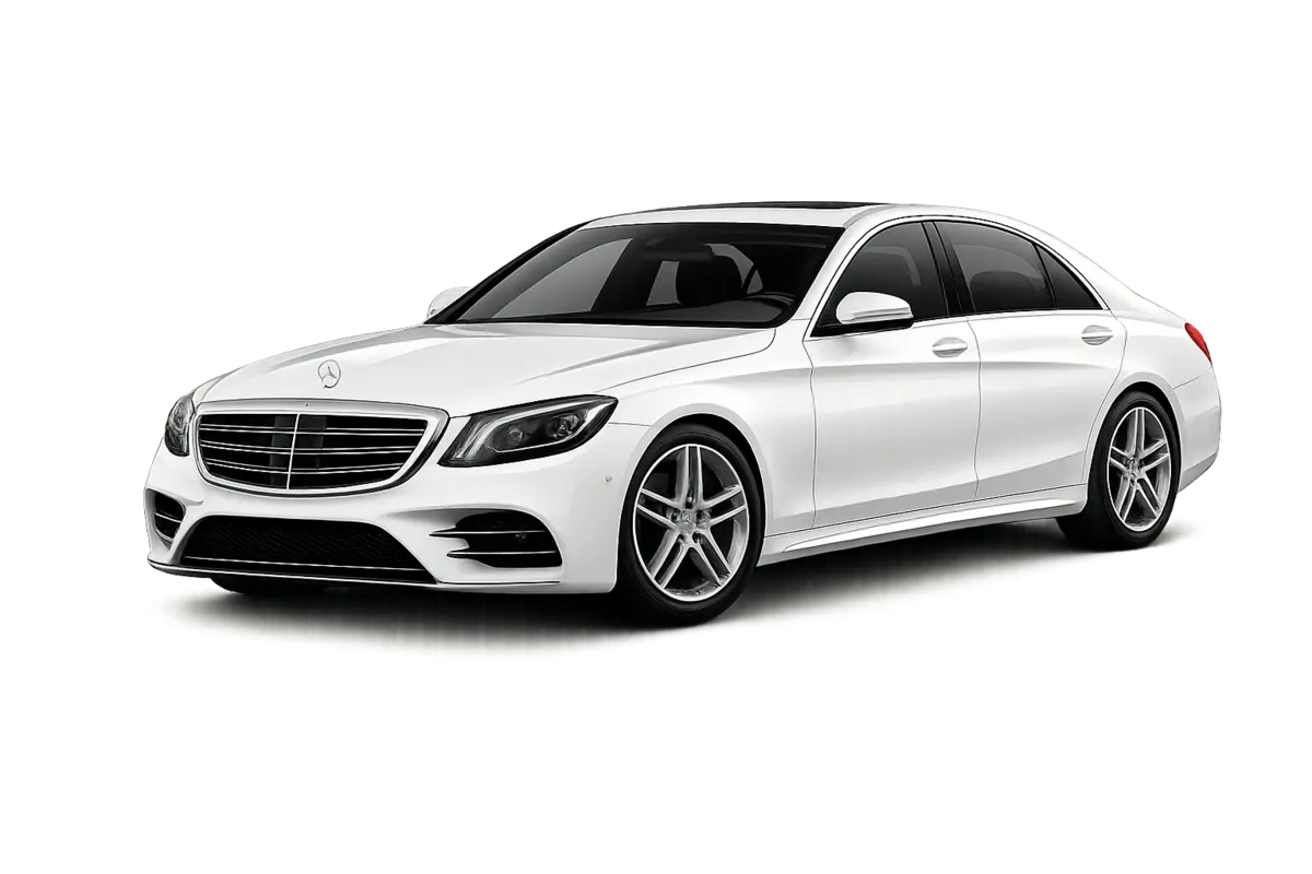 Mercedes S-Class luxury rental car in Tbilisi